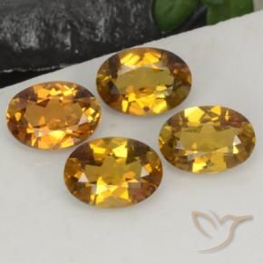 2.88 ct natürliche bräunlich-gold Turmalin-Edelsteine, Oval, VVS-VS