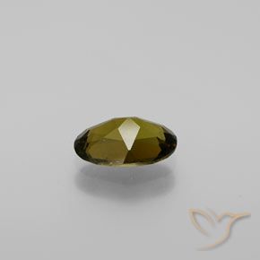9,17 ctw natürlicher Goldenes grünliches Braun Turmalin, Oval, VVS