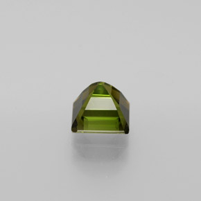 9,17 ctw natürlicher bräunlich-grün Turmalin, Smaragdschliff, VS