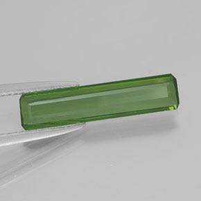 9,17 ctw natürlicher Erdiges Grün Turmalin, Smaragdschliff, VVS