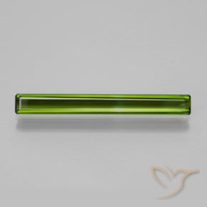 2.38ct Natürlicher Mittelgrün Turmalin, Smaragdschliff, VVS-VS