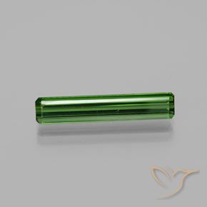 2.27ct Natürlicher Erdiges Grün Turmalin, Smaragdschliff, VVS-VS