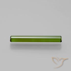 9,17 ctw natürlicher Mittelgrün Turmalin, Smaragdschliff, VVS-VS