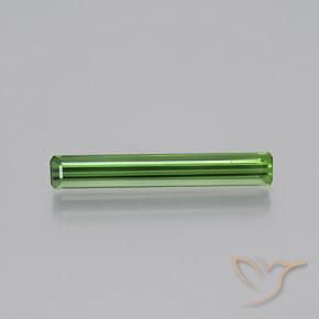 1.66ct Natürlicher tiefgrün Turmalin, Smaragdschliff, VS