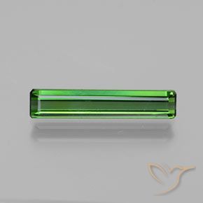 1.42ct Natürlicher Mittelgrün Turmalin, Smaragdschliff, VS