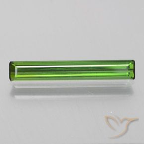 1.33ct Natürlicher Waldgrün Turmalin, Oktagonschliff, VVS-VS, Photo A