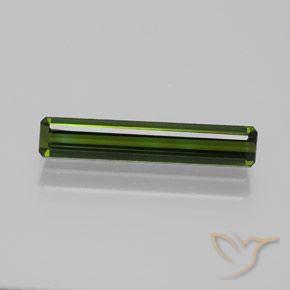 1.53ct Natürlicher Erdiges Grün Turmalin, Smaragdschliff, VVS