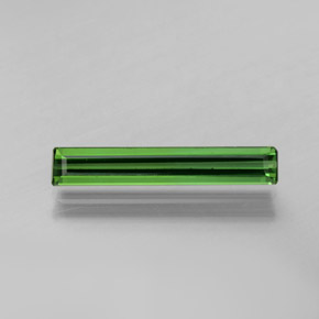 9,17 ctw natürlicher tiefgrün Turmalin, Smaragdschliff, VS