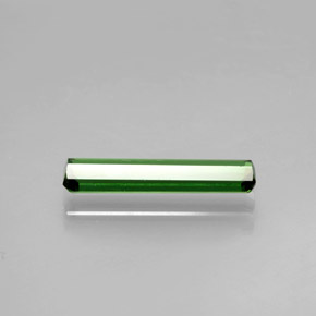 9,17 ctw natürlicher Dunkelgrün Turmalin, Smaragdschliff, VVS-VS