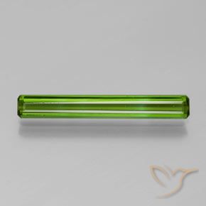 1.52ct Natürlicher Mittelgrün Turmalin, Oktagonschliff, VVS-VS, Photo A