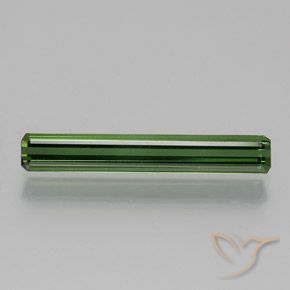1.26ct Natürlicher Waldgrün Turmalin, Smaragdschliff, VS