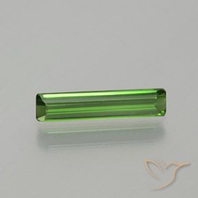 1.01ct Natürlicher Waldgrün Turmalin, Smaragdschliff, VVS-VS
