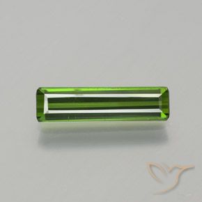 1.17ct Natürlicher Mittelgrün Turmalin, Smaragdschliff, VS