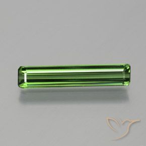 1.35ct Natürlicher Waldgrün Turmalin, Smaragdschliff, VVS-VS