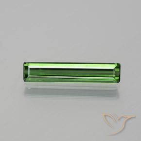 1.22ct Natürlicher Erdiges Grün Turmalin, Smaragdschliff, VS-SI