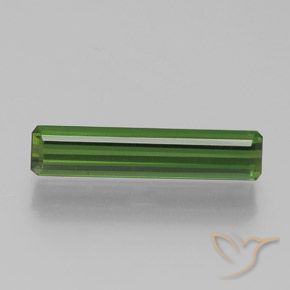 1.75ct Natürlicher Waldgrün Turmalin, Smaragdschliff, VVS