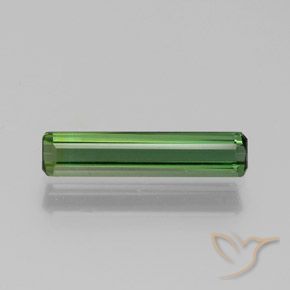 1.08ct Natürlicher Grün Turmalin, Smaragdschliff, VS