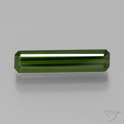 1.90ct Natürlicher Waldgrün Turmalin, Smaragdschliff, VVS