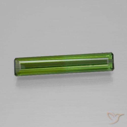 1.31ct Natürlicher Waldgrün Turmalin, Smaragdschliff, VVS