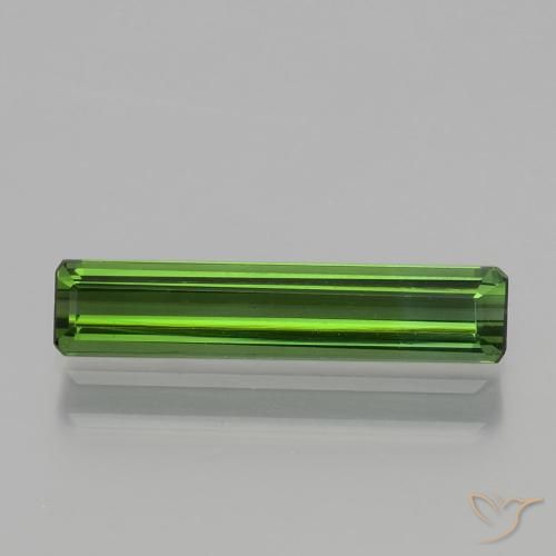 1.21ct Natürlicher Waldgrün Turmalin, Smaragdschliff, VVS-VS