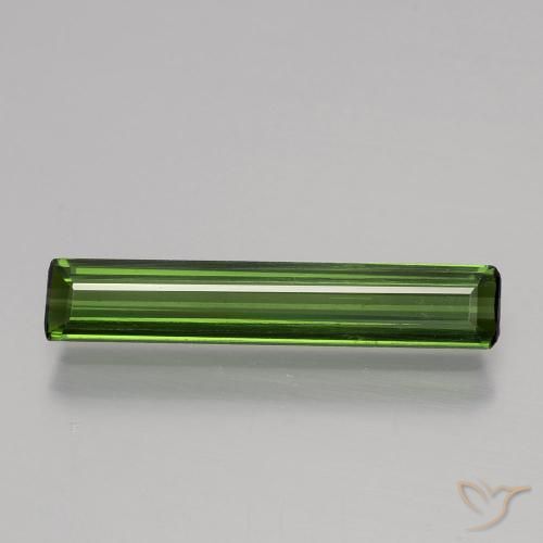 1.27ct Natürlicher Waldgrün Turmalin, Smaragdschliff, VS
