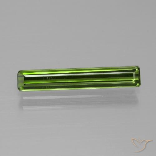1.36ct Natürlicher Waldgrün Turmalin, Smaragdschliff, VVS-VS