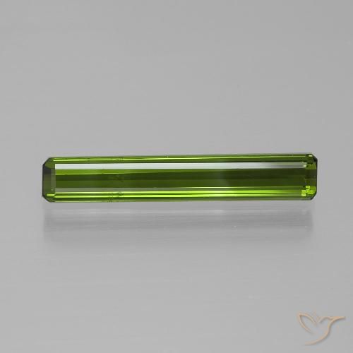1.73ct Natürlicher Waldgrün Turmalin, Smaragdschliff, VVS-VS