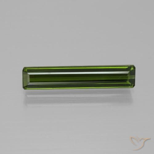 1.88ct Natürlicher Waldgrün Turmalin, Smaragdschliff, VVS-VS