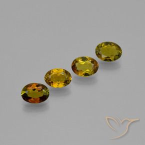 2.07 ct natürliche Warmes Braun Turmalin-Edelsteine, Oval, VVS-VS
