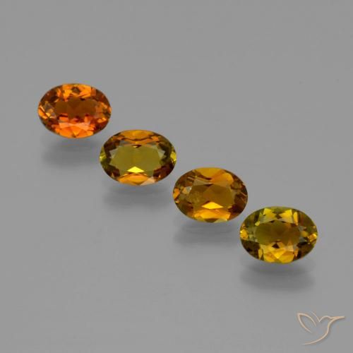2.62ctw Natürlicher Tiefbraun bis rötlich-golden Turmalin, Oval, VVS-VS