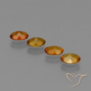 2.09 ct natürliche Karamellbraun Turmalin-Edelsteine, Oval, VS