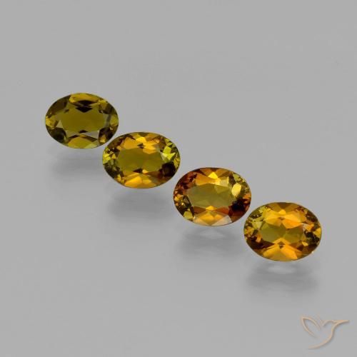 3.00 ct natürliche Warmes Braun Turmalin-Edelsteine, Oval, VVS
