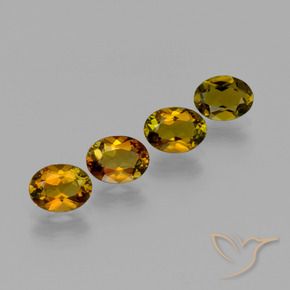 3.00 ct natürliche Warmes Braun Turmalin-Edelsteine, Oval, VVS