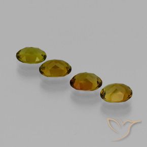 3.00 ct natürliche Warmes Braun Turmalin-Edelsteine, Oval, VVS