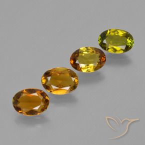 2.71 ct natürliche Erde Golden Turmalin-Edelsteine, Oval, VS