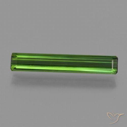 1.52ct Natürlicher Waldgrün Turmalin, Smaragdschliff, VVS-VS