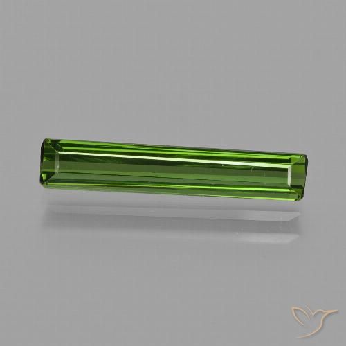 1.53ct Natürlicher Waldgrün Turmalin, Smaragdschliff, VVS-VS