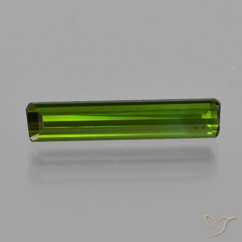1.16ct Natürlicher Waldgrün Turmalin, Smaragdschliff, VS