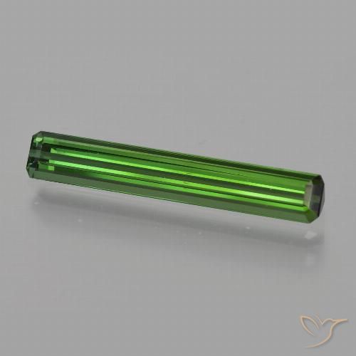 1.60ct Natürlicher Waldgrün Turmalin, Smaragdschliff, VS