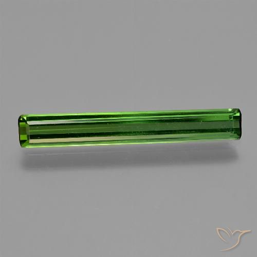 1.55ct Natürlicher Erdiges Grün Turmalin, Smaragdschliff, VVS-VS