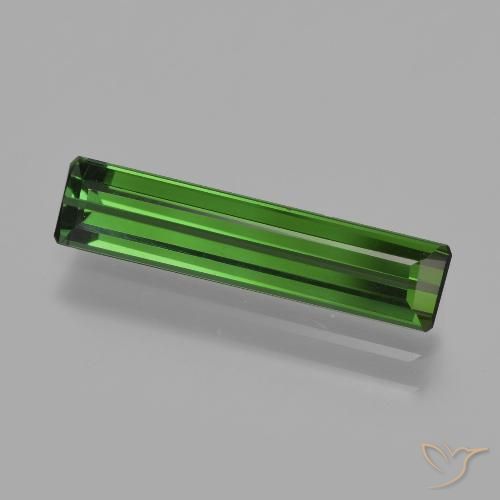 1.80ct Natürlicher Grün Turmalin, Smaragdschliff, VVS-VS
