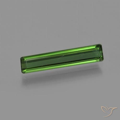 1.14ct Natürlicher Waldgrün Turmalin, Smaragdschliff, VVS-VS