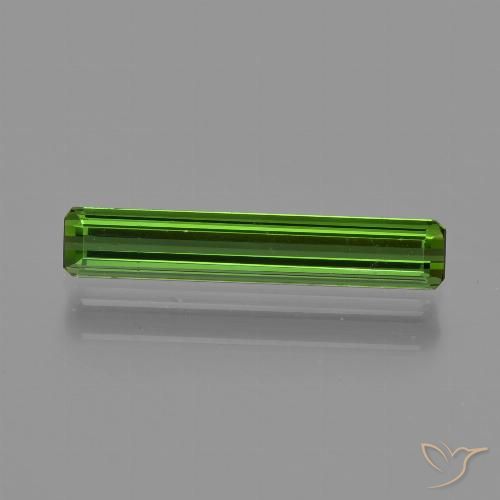1.16ct Natürlicher tiefgrün Turmalin, Smaragdschliff, VVS-VS
