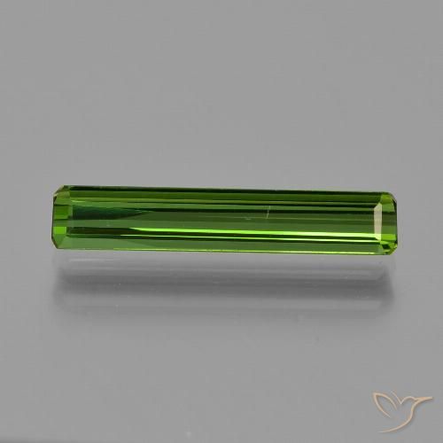 1.19ct Natürlicher Waldgrün Turmalin, Smaragdschliff, VVS-VS