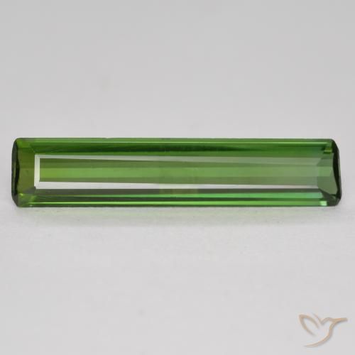 0.93ct Natürlicher dunkelgrün Turmalin, Smaragdschliff, VVS-VS
