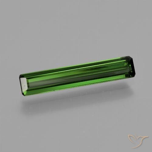 1.22ct Natürlicher Waldgrün Turmalin, Smaragdschliff, VS
