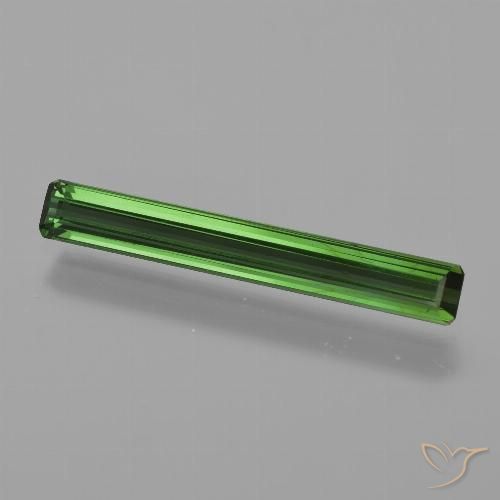 1.27ct Natürlicher Waldgrün Turmalin, Smaragdschliff, VS