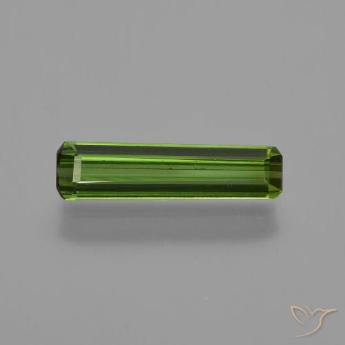 0.81ct Natürlicher Waldgrün Turmalin, Smaragdschliff, VVS-VS