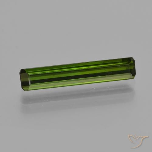 1.37ct Natürlicher Waldgrün Turmalin, Smaragdschliff, VVS-VS