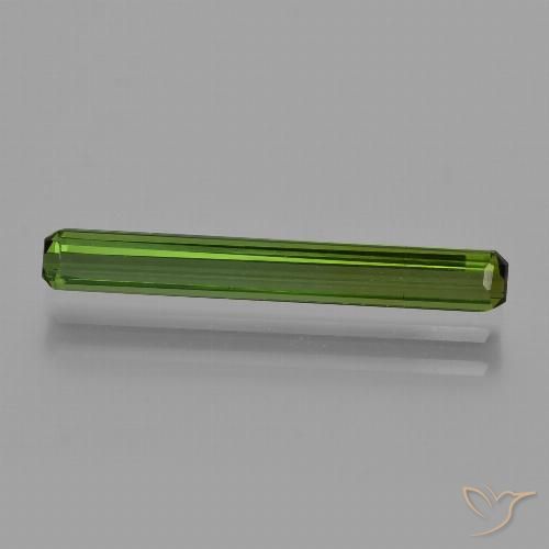 1.27ct Natürlicher Waldgrün Turmalin, Smaragdschliff, VS